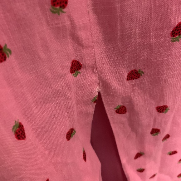 Finders Keepers pink strawberry midi dress Size 4 - Picture 5 of 12